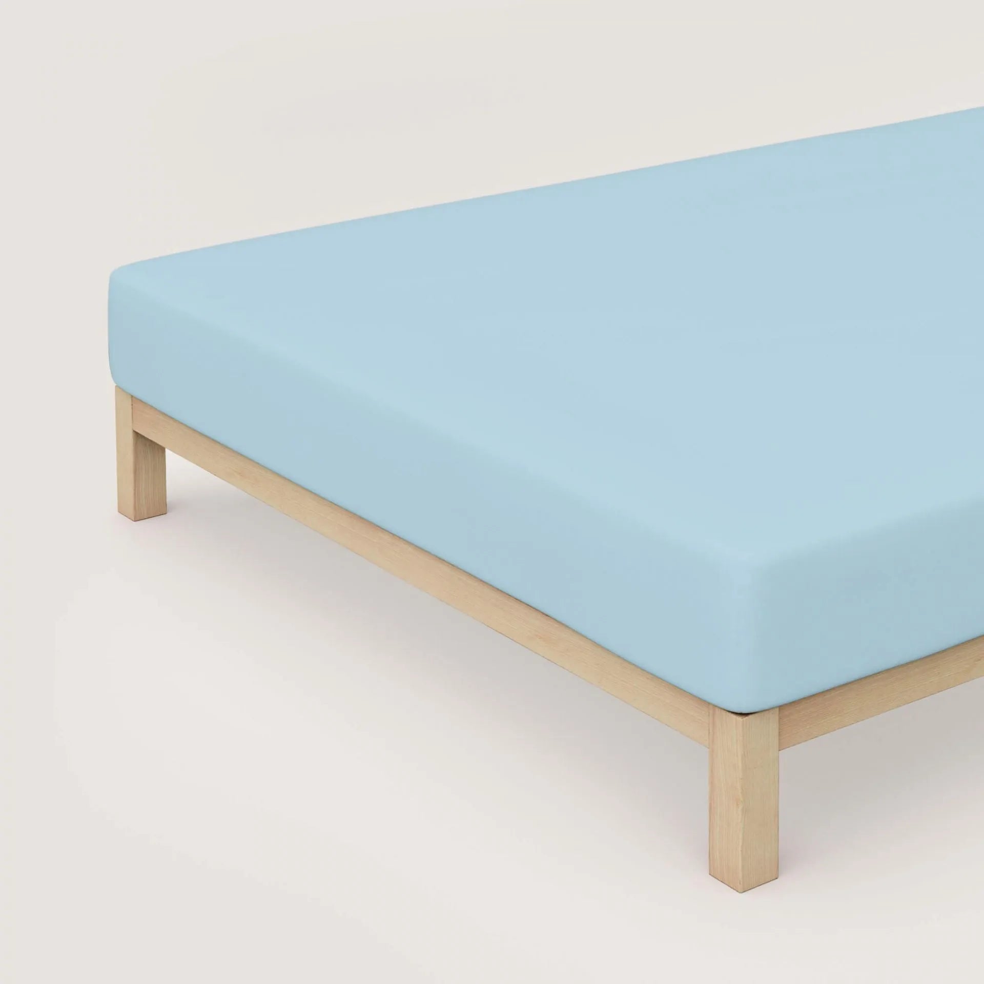 Drap-housse en jersey Makò sans repassage schlafgut couleur unie 50041