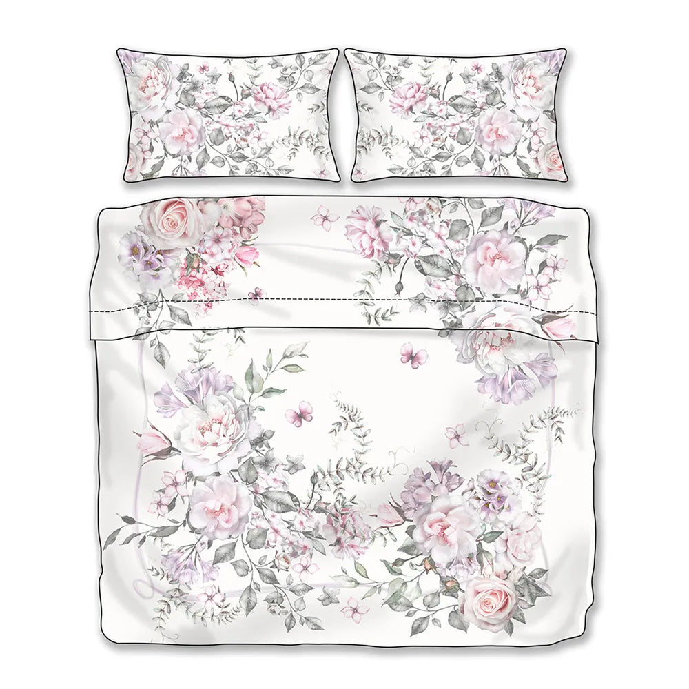 Completo lenzuola matrimoniale, Ashley multicolore - Home Loves