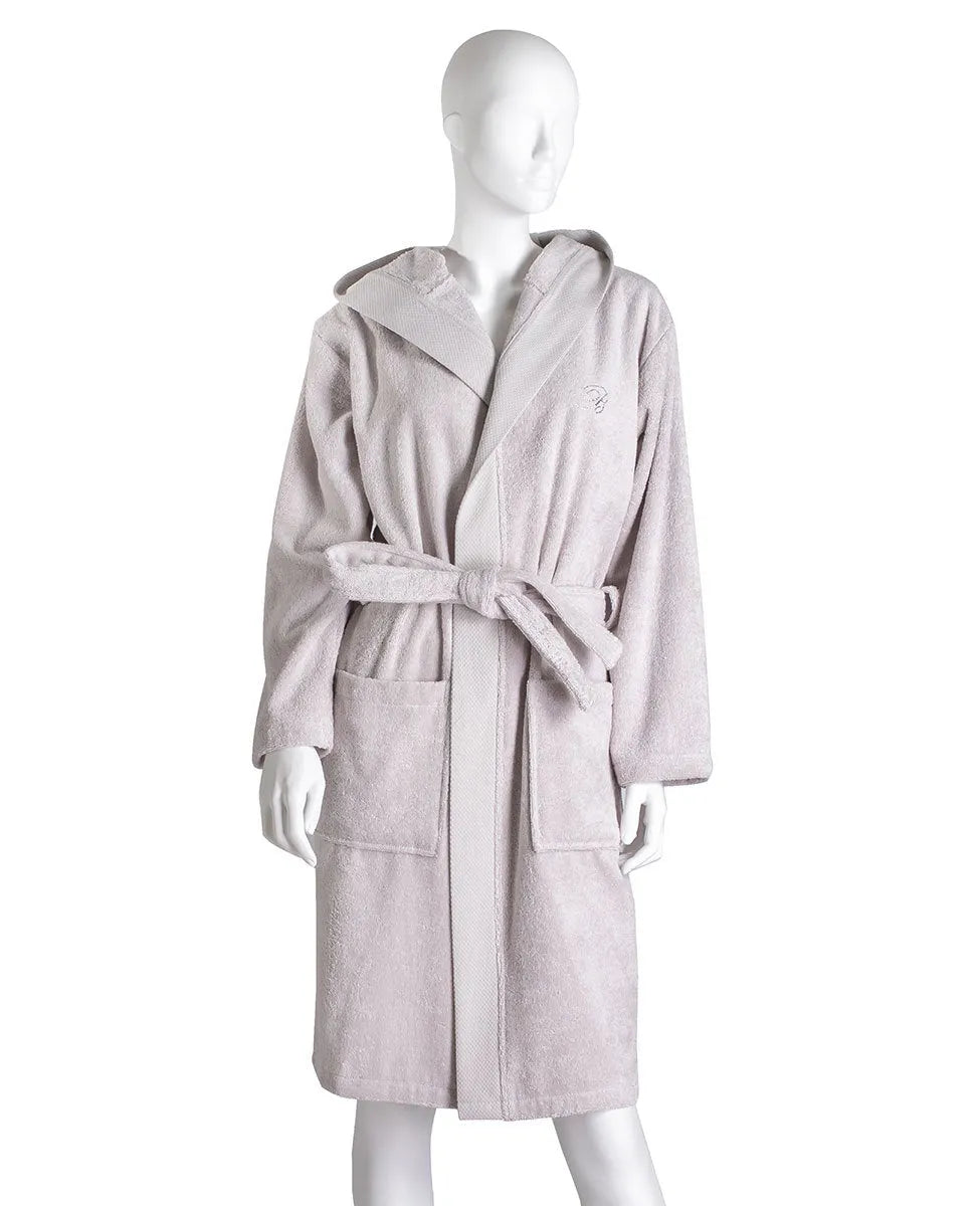 Accappatoio con cappuccio in cotone benessere, blumarine - Home Loves