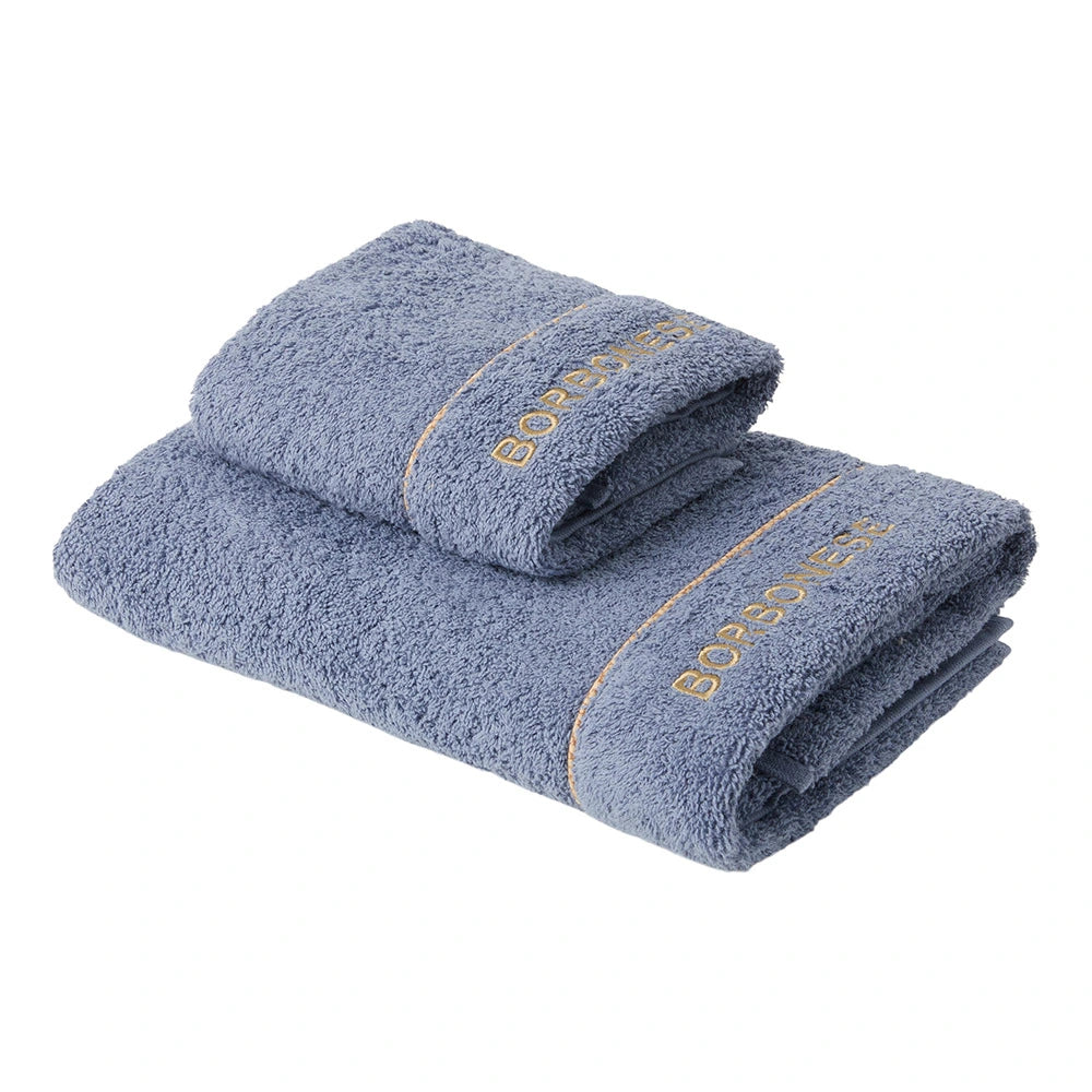 Asciugamani Fine OP Borbonese colore jeans