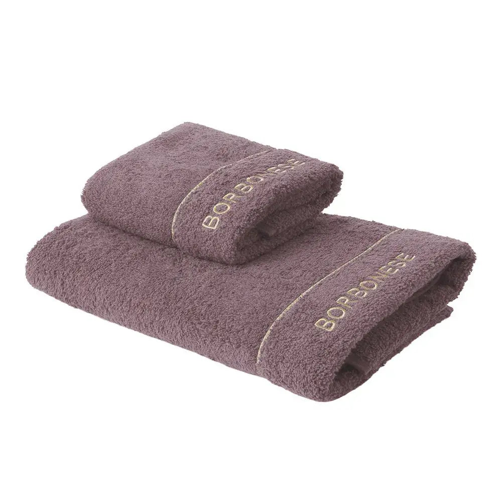 Asciugamani Fine OP Borbonese colore malva