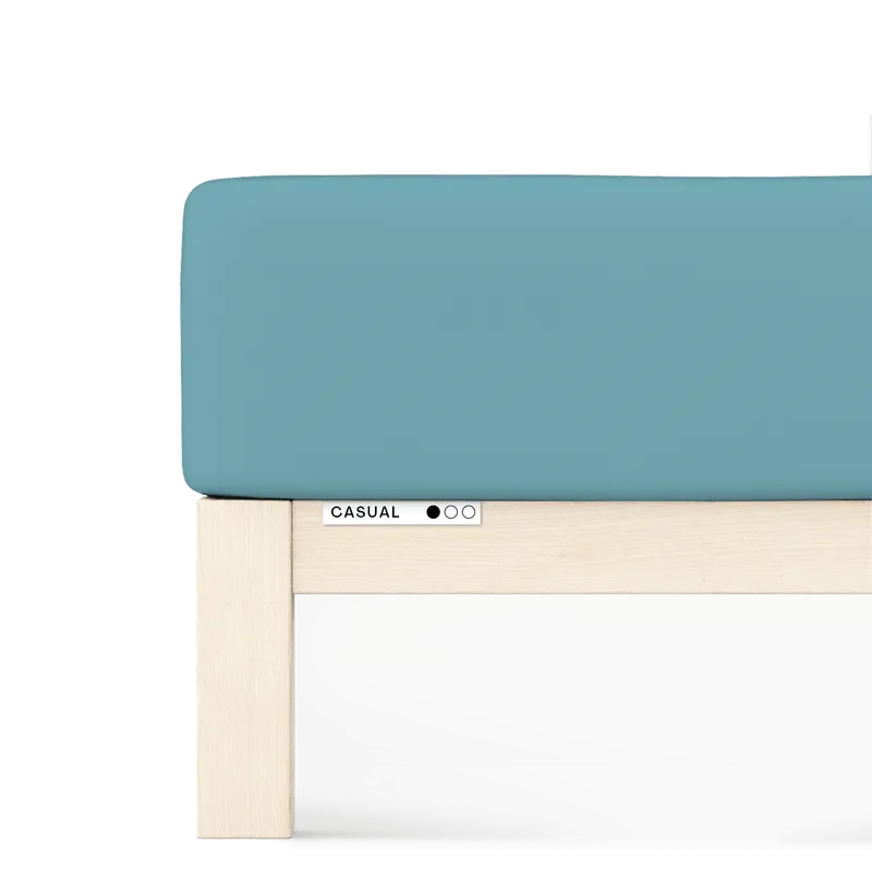 Drap-housse en jersey Makò sans repassage schlafgut couleur unie 50041