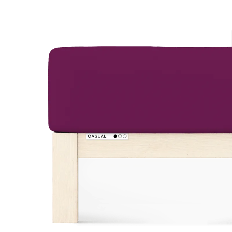 Drap-housse en jersey Makò sans repassage schlafgut couleur unie 50041