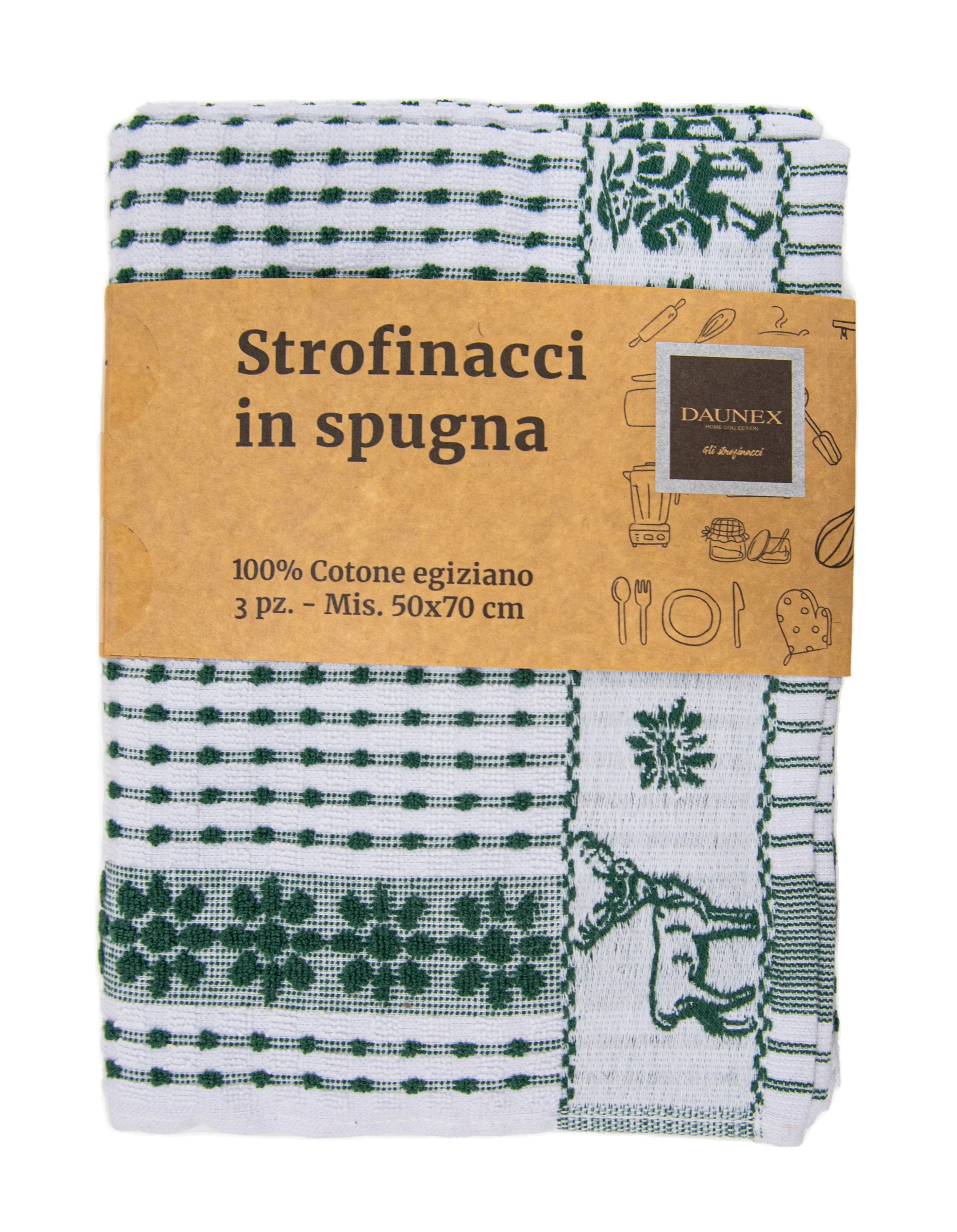 Strofinaccio in spugna casabella Daunex misura 50 x 70 cm - Home Loves