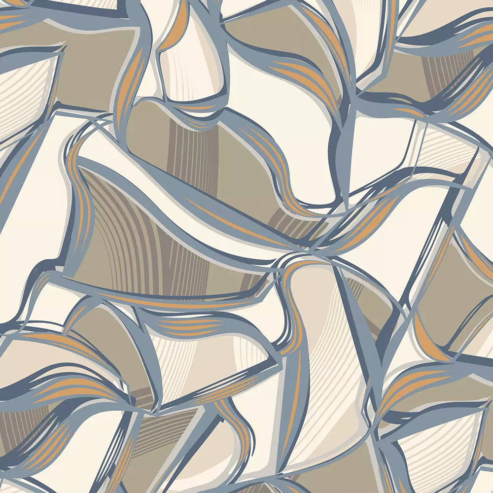 Completo Copripiumino Matrimoniale Desert Lines dettaglio disegno