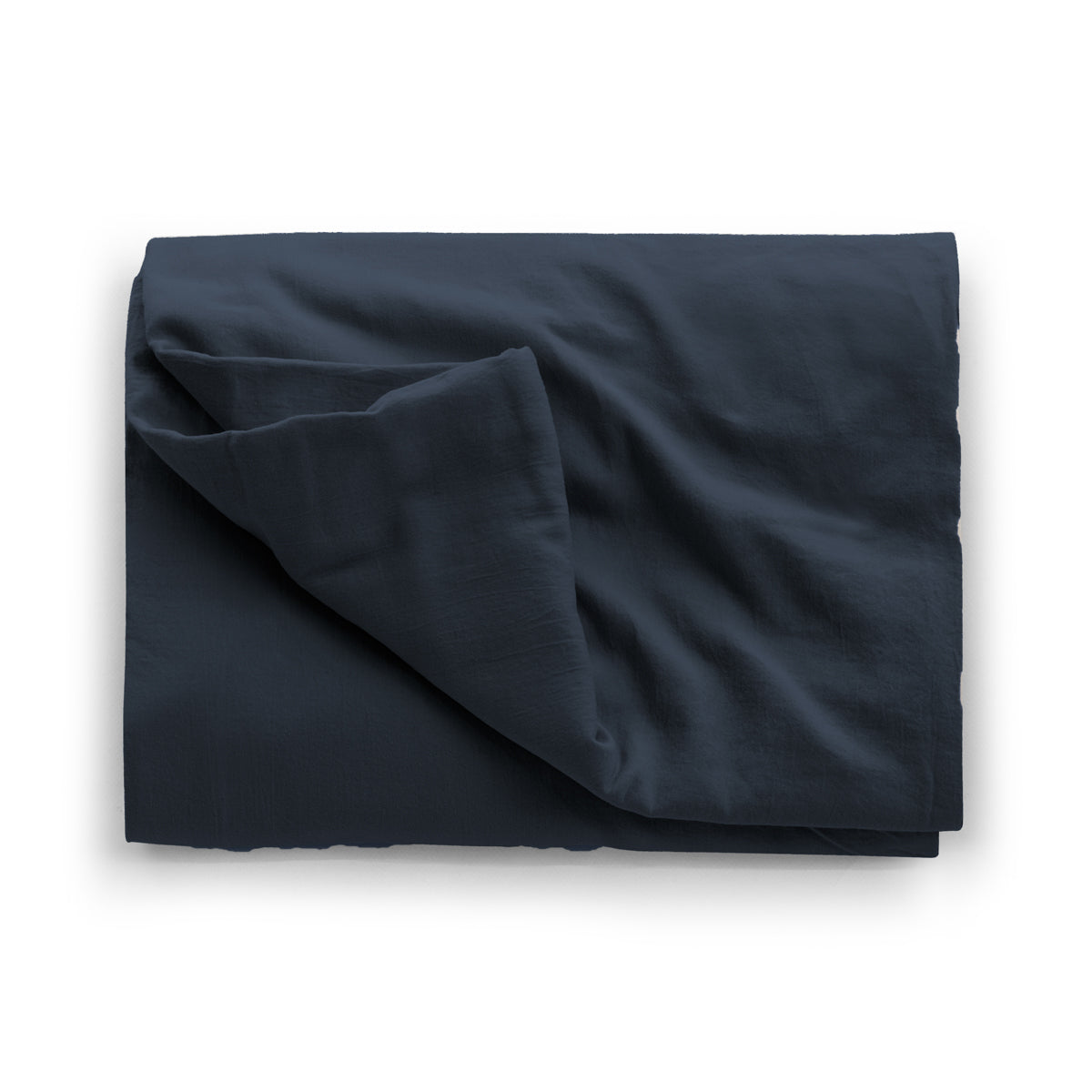 Completo Lenzuola in Raso Block 58 colore blu