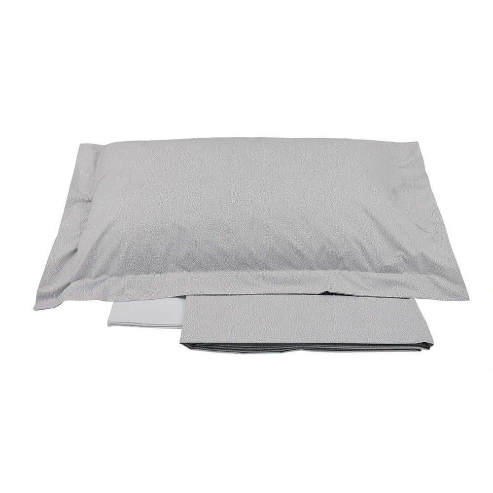 Completo lenzuola Opla’ Borbonese colore grigio-perla