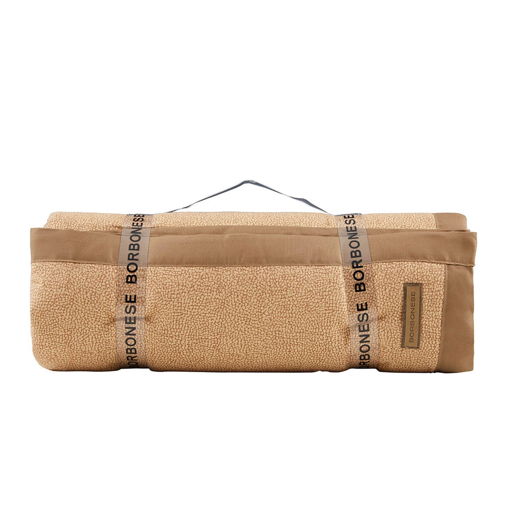 Coperta Opla’ Borbonese colore cammello