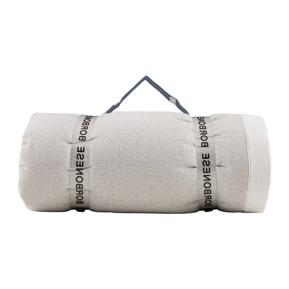 Coperta Opla’ Borbonese colore grigio-perla