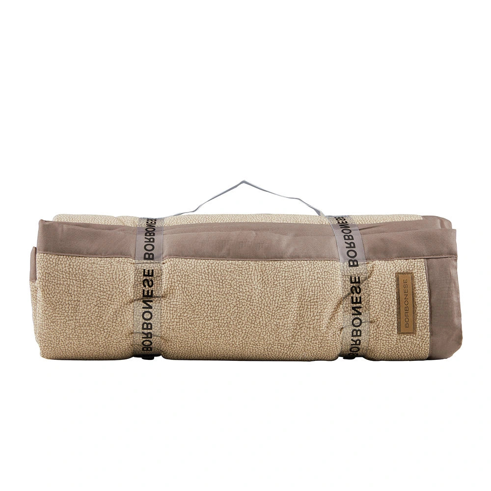 Coperta Opla’ Borbonese colore tortora