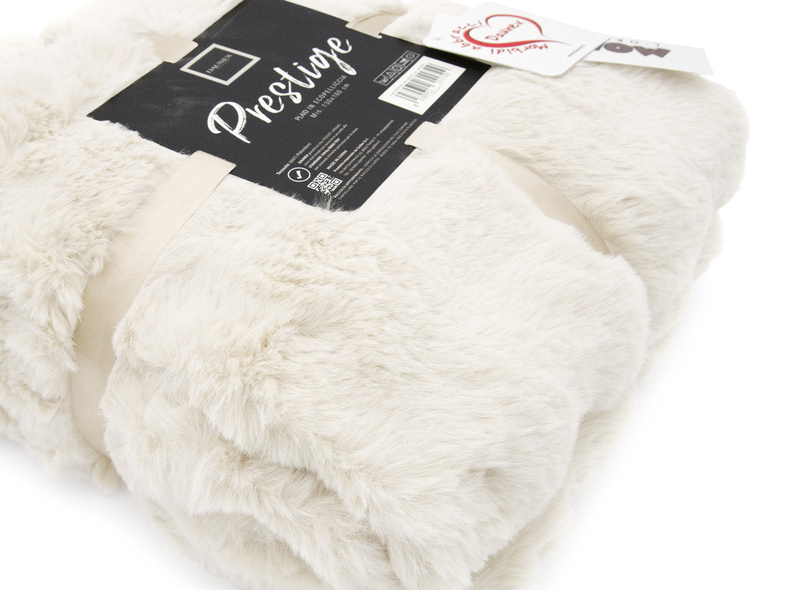 Coperta Prestige colore naturale retro