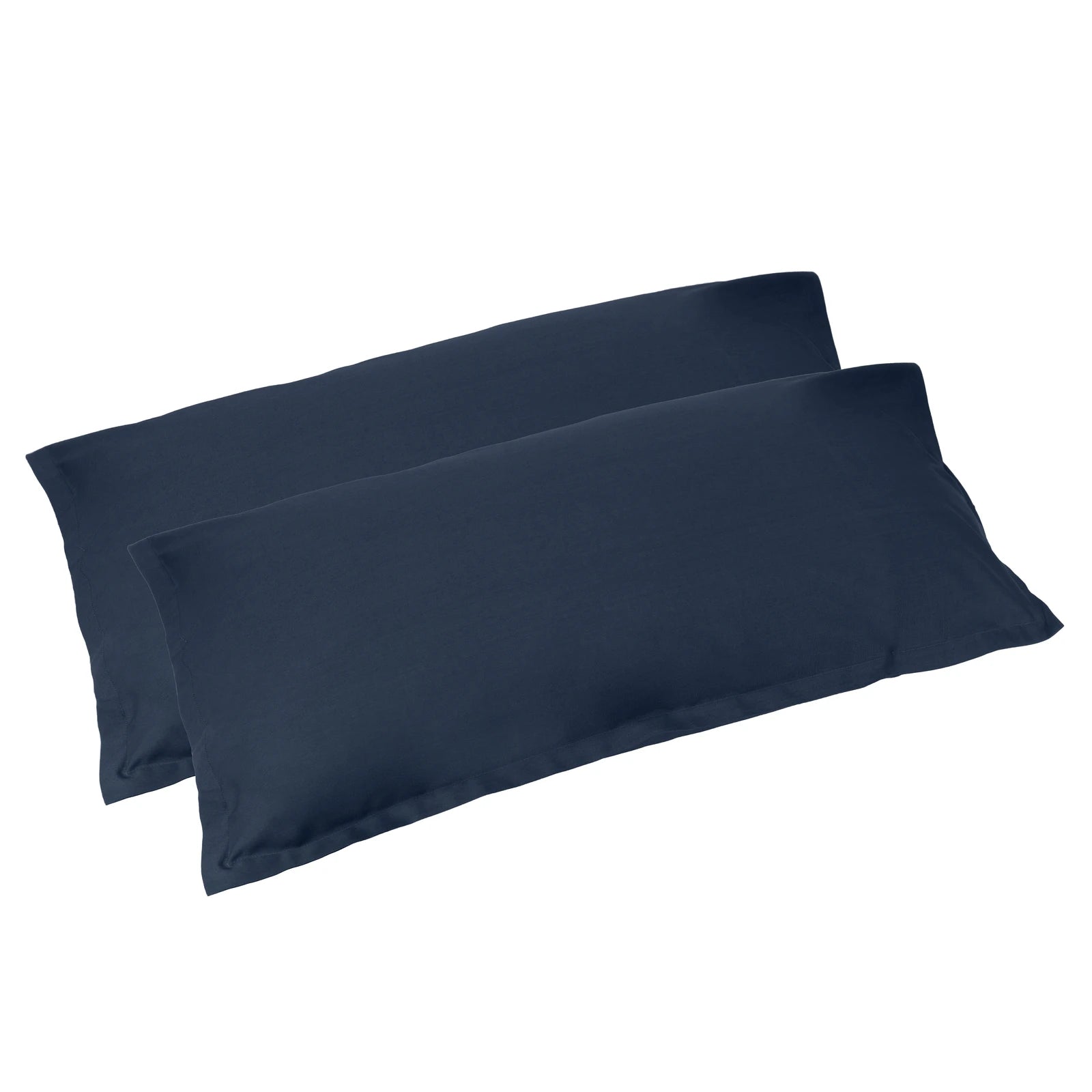 Coppia federe in percalle, Arianna colore blu