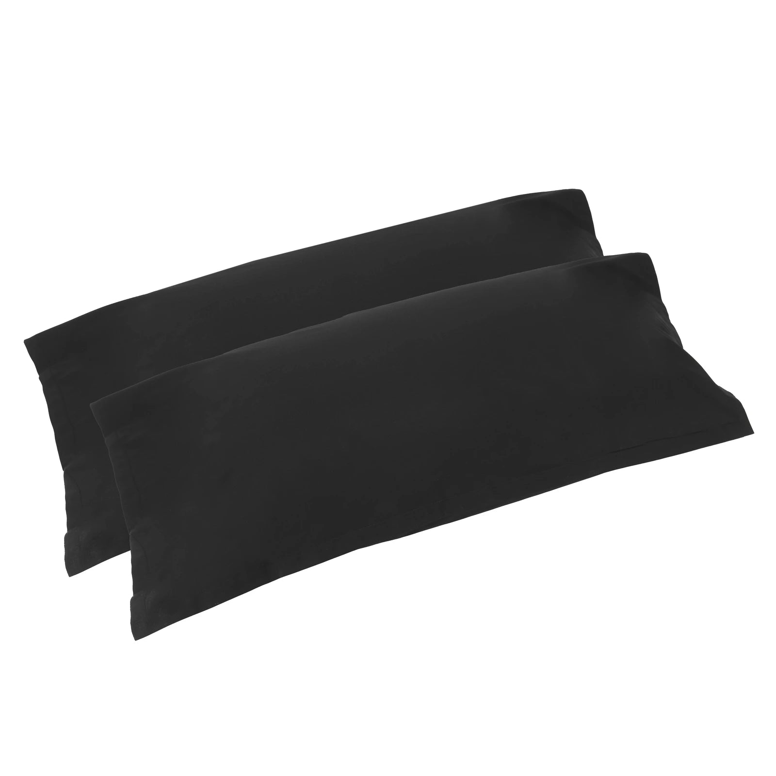 Coppia federe in percalle, Arianna colore nero