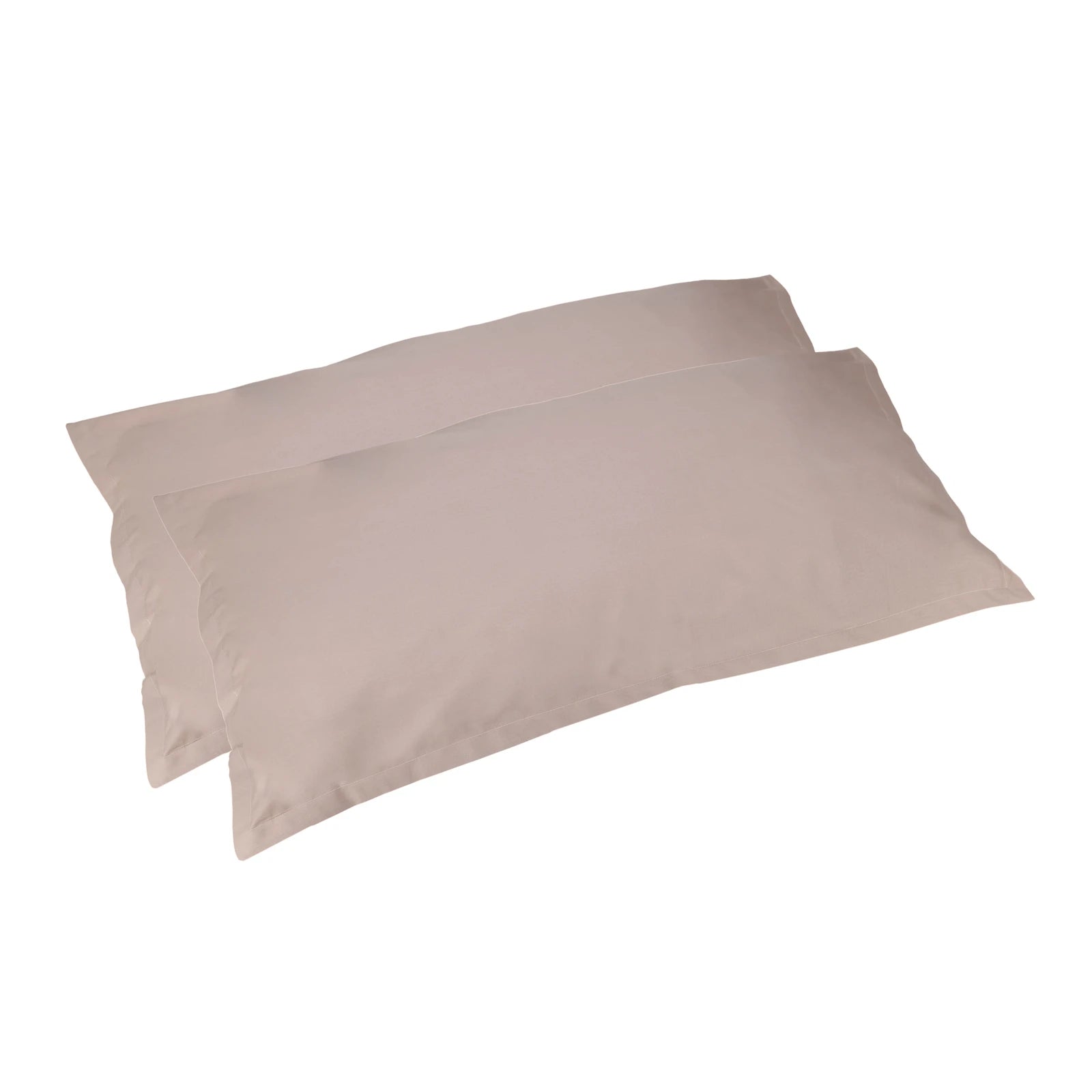 Coppia federe in percalle, Arianna colore rosa-boho