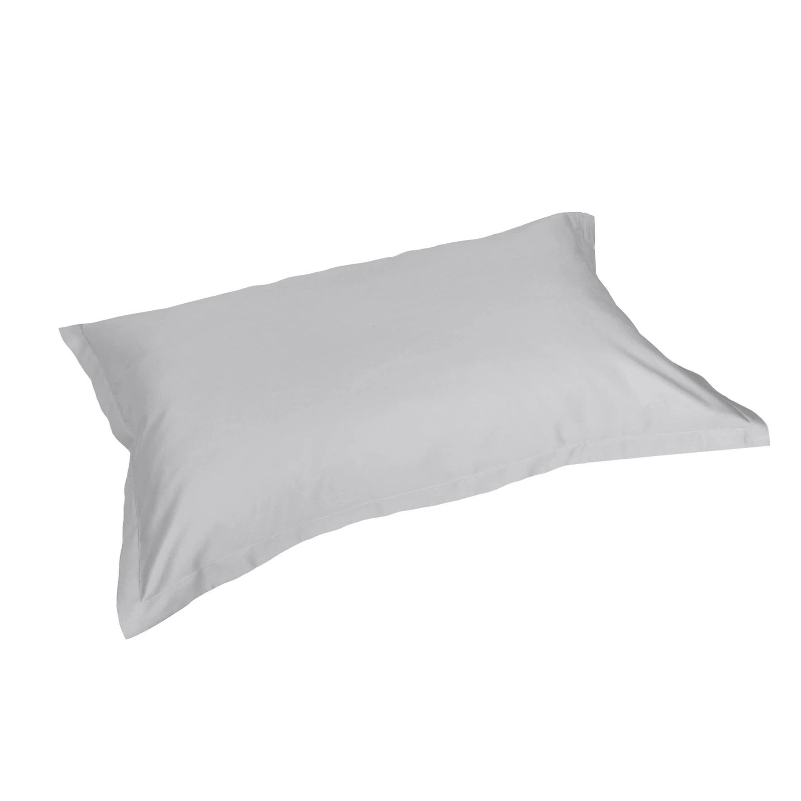 Coppia federe in raso, Trecento colore grigio-perla