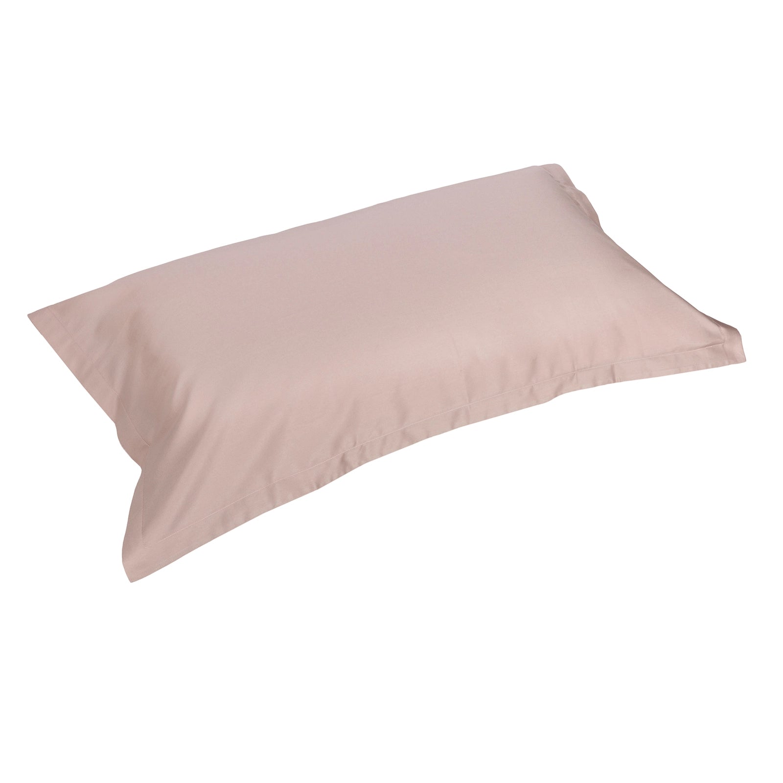 Coppia federe in raso, Trecento colore rosa-boho