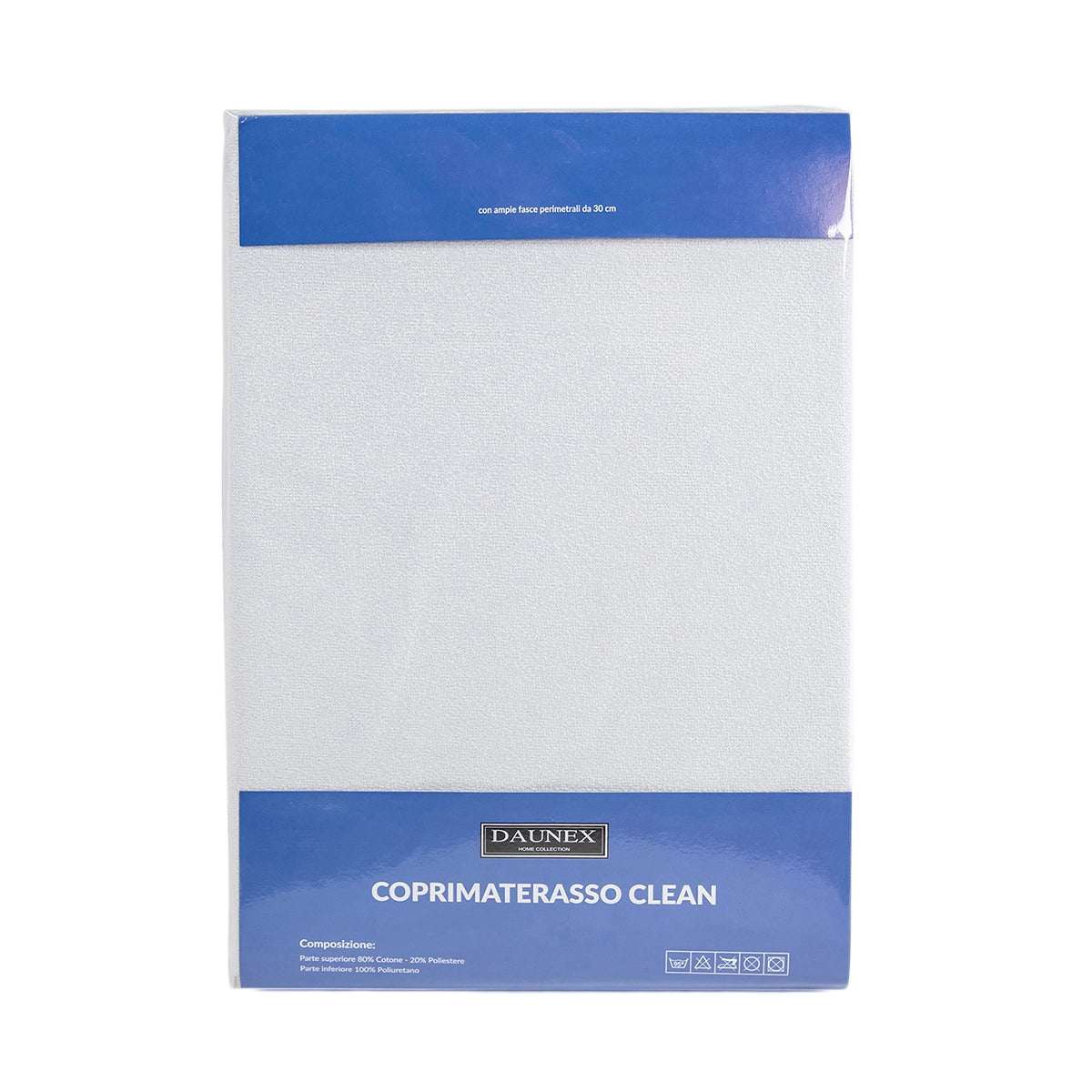 Coprimaterasso clean Daunex impermeabile lavabile a 95 gradi retro
