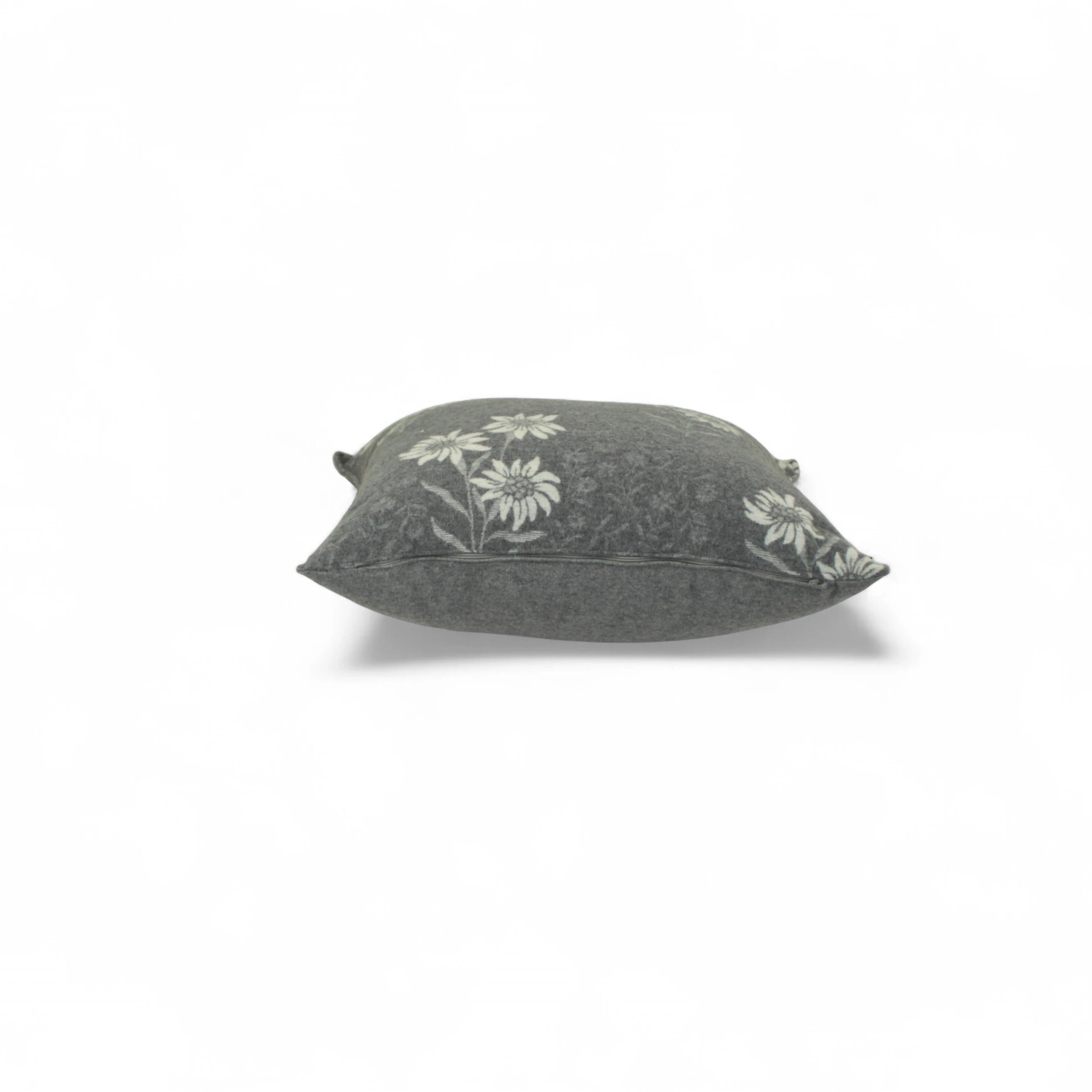 Cuscino Stella Alpina Wool colore grigio laterale