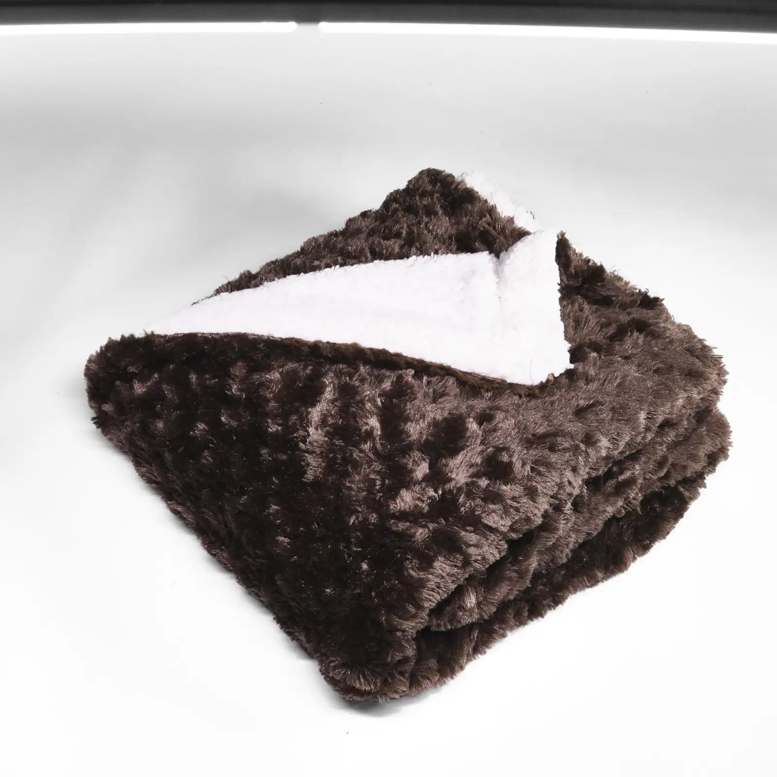 Plaid in micropile alban tinta unita