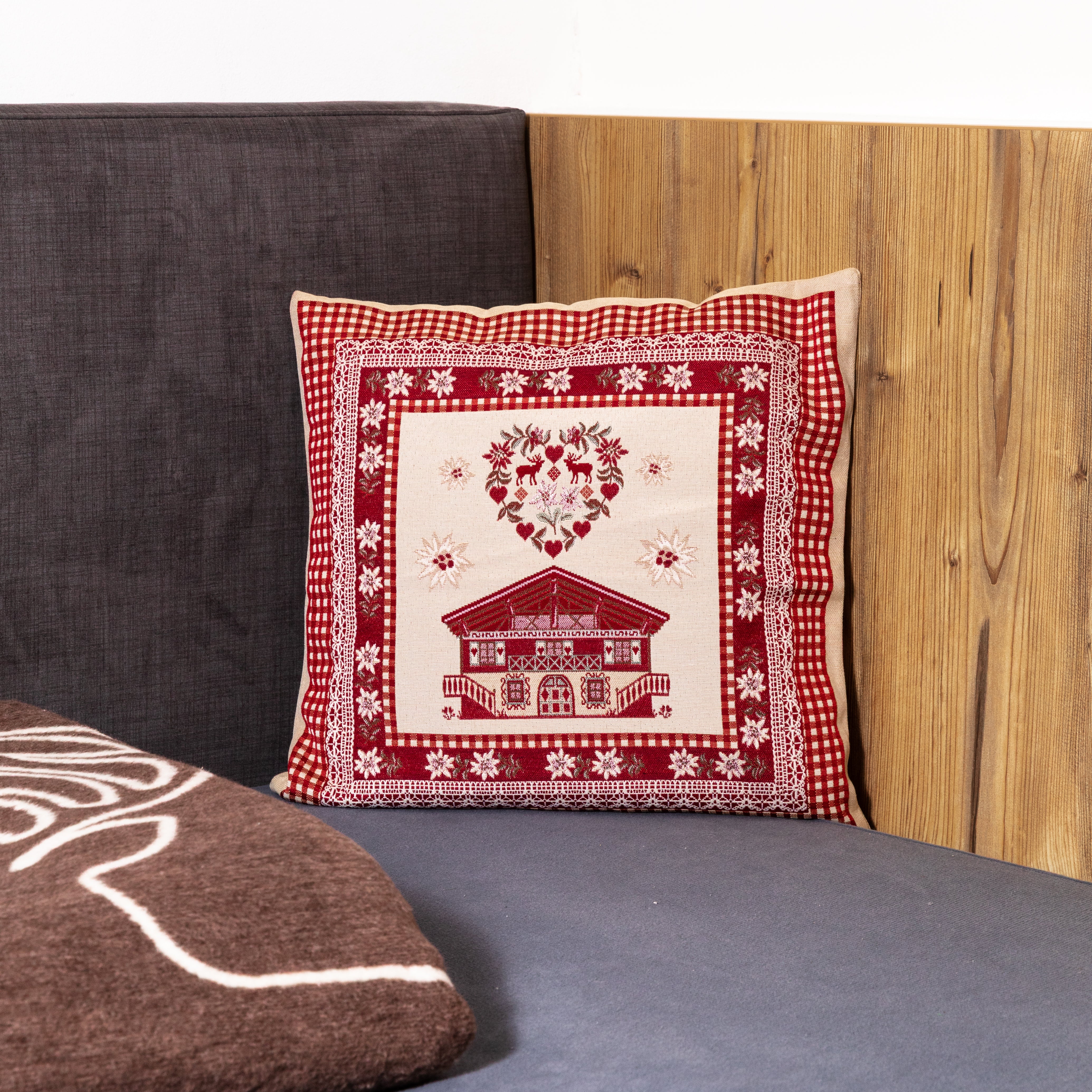 4 federe decorative in cotone, per soggiorno, camera da letto