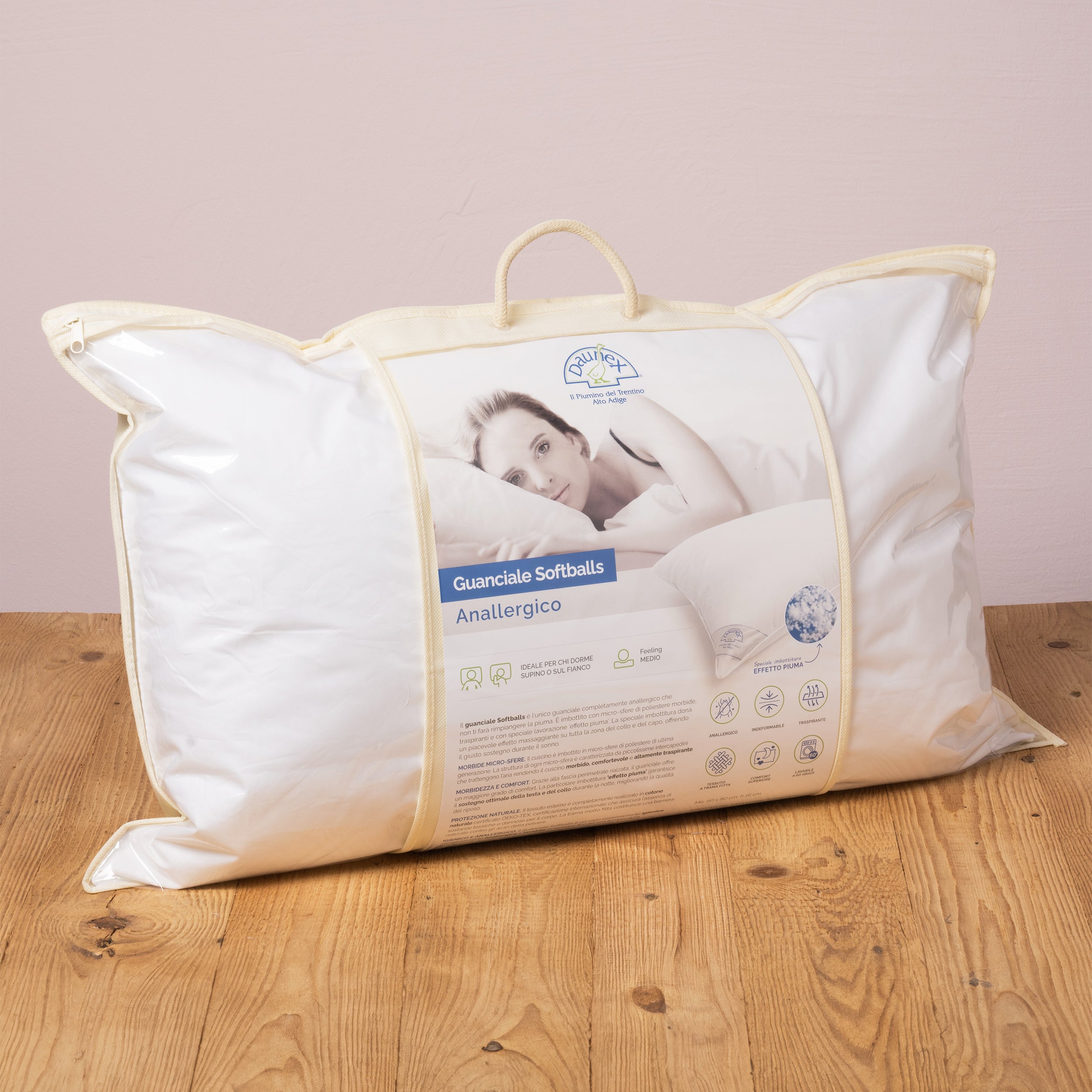 Guanciale anallergico Softballs Daunex
