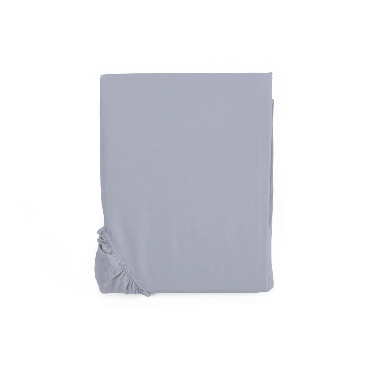Lenzuolo con Angoli Caldo Cotone Tinta Unita colore grigio