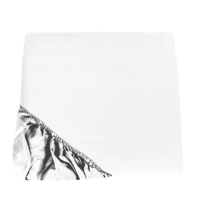 Lenzuolo con angoli, Trecento colore bianco
