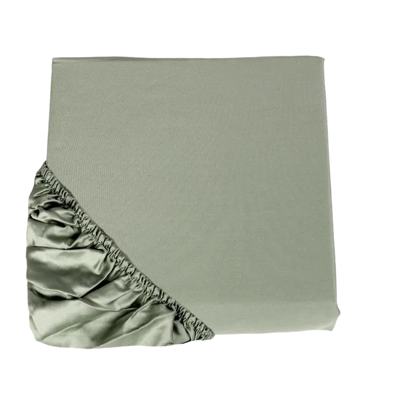 Lenzuolo con angoli, Trecento colore verde