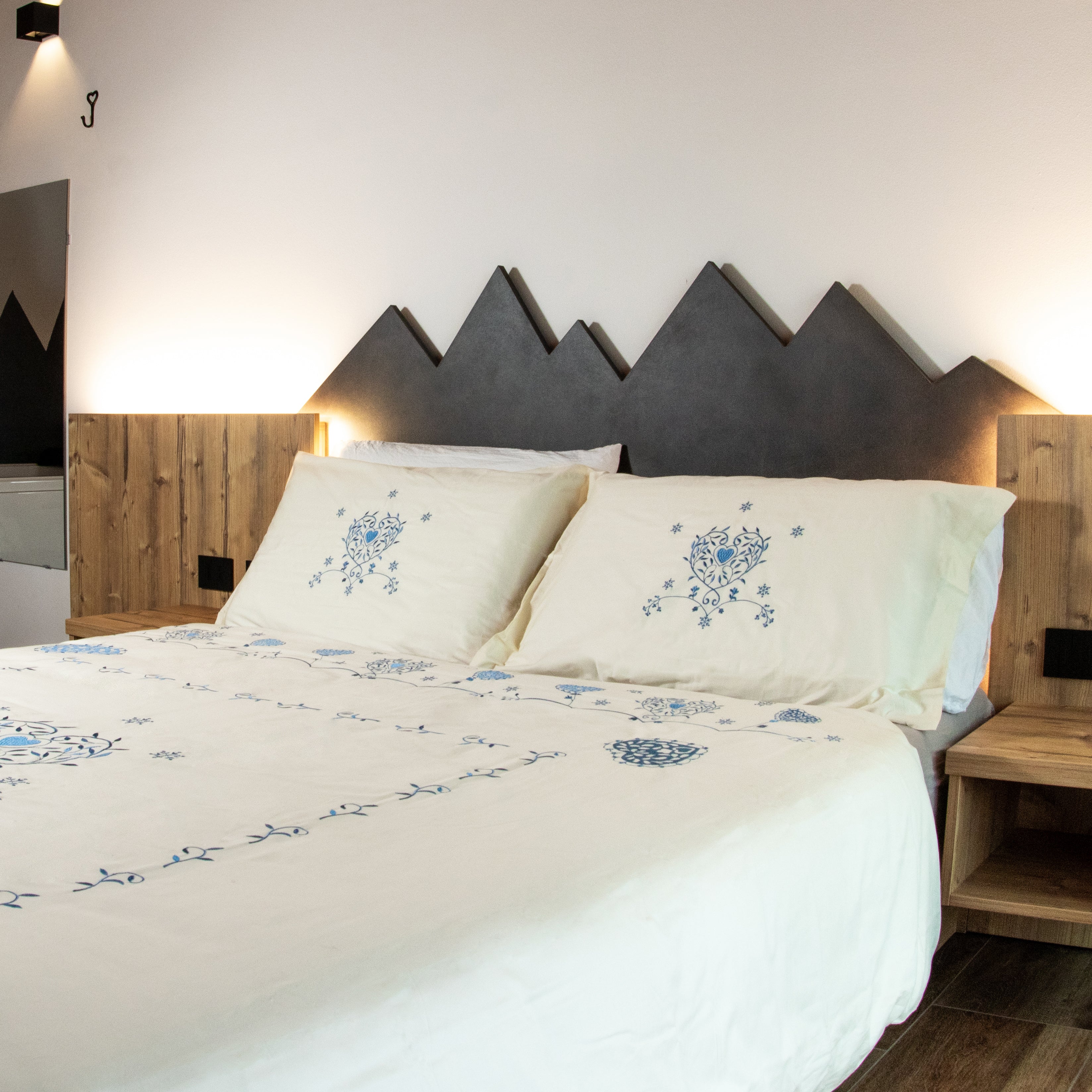 Parure copripiumino Daunex chalet St.marcel dettaglio