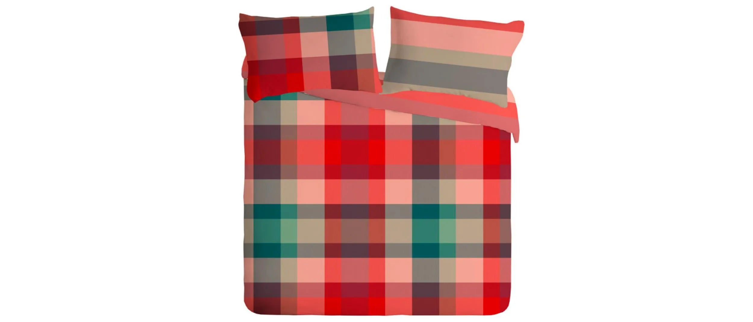 Parure copripiumino double face 100% cotone Daunex, Belfast - Home Loves