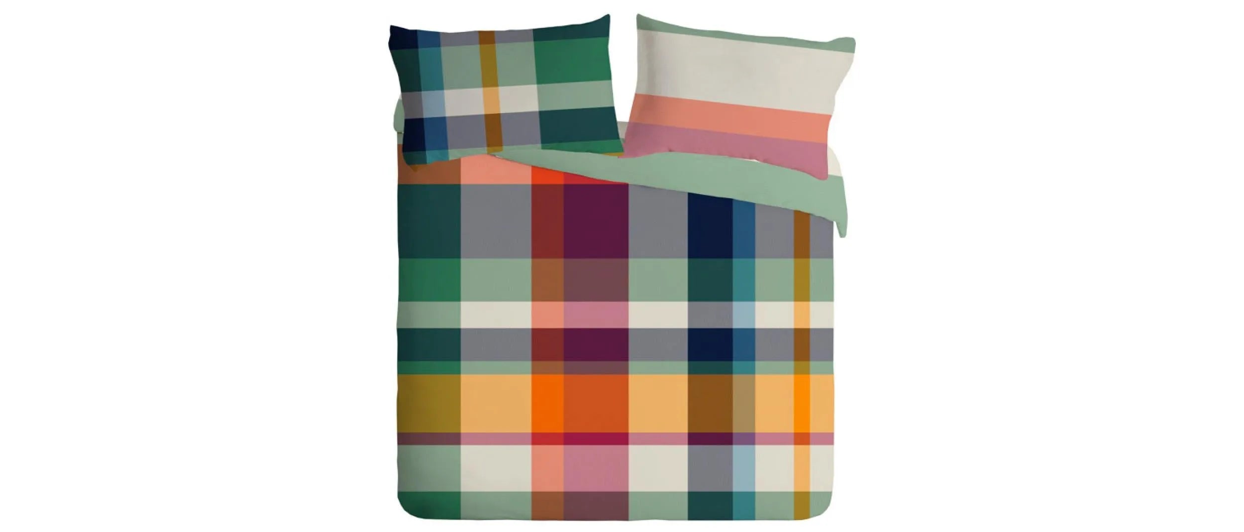 Parure copripiumino double face 100% cotone Daunex, Nottingham - Home Loves