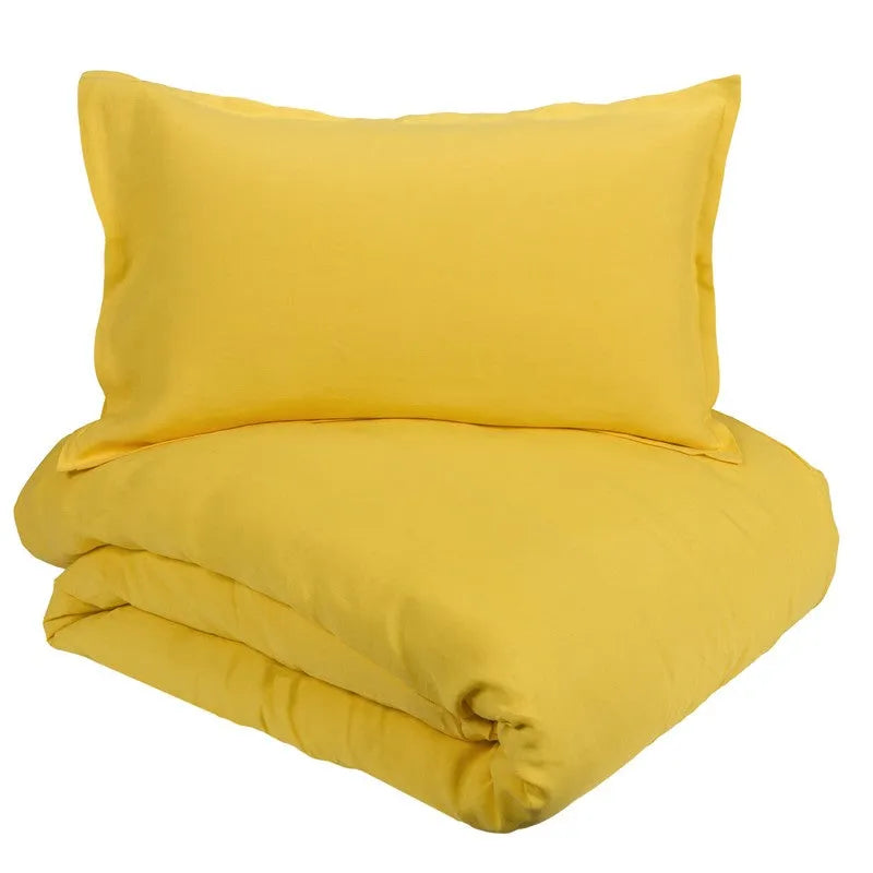 Parure copripiumino fazzini matrimoniale 100% lino, Soffio - Home Loves