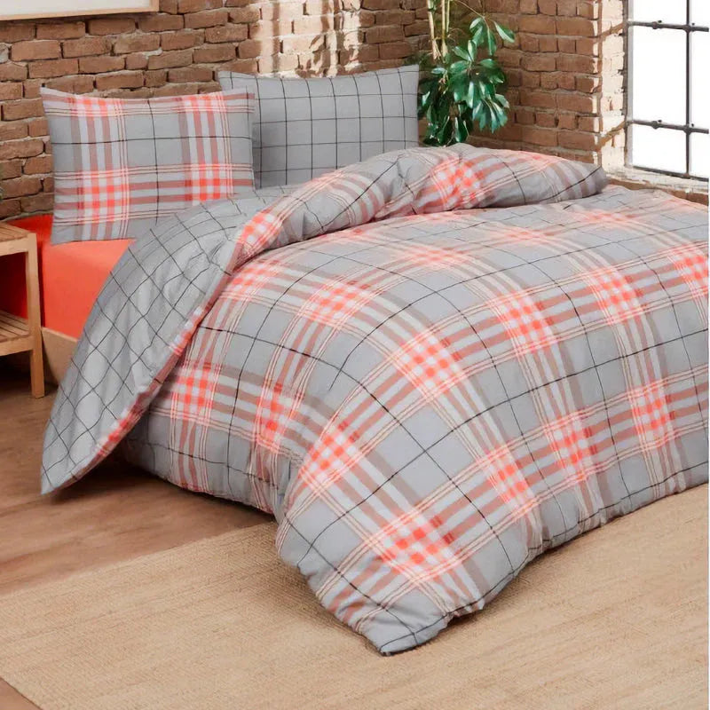 Parure copripiumino in puro cotone Daunex, Boston - Home Loves