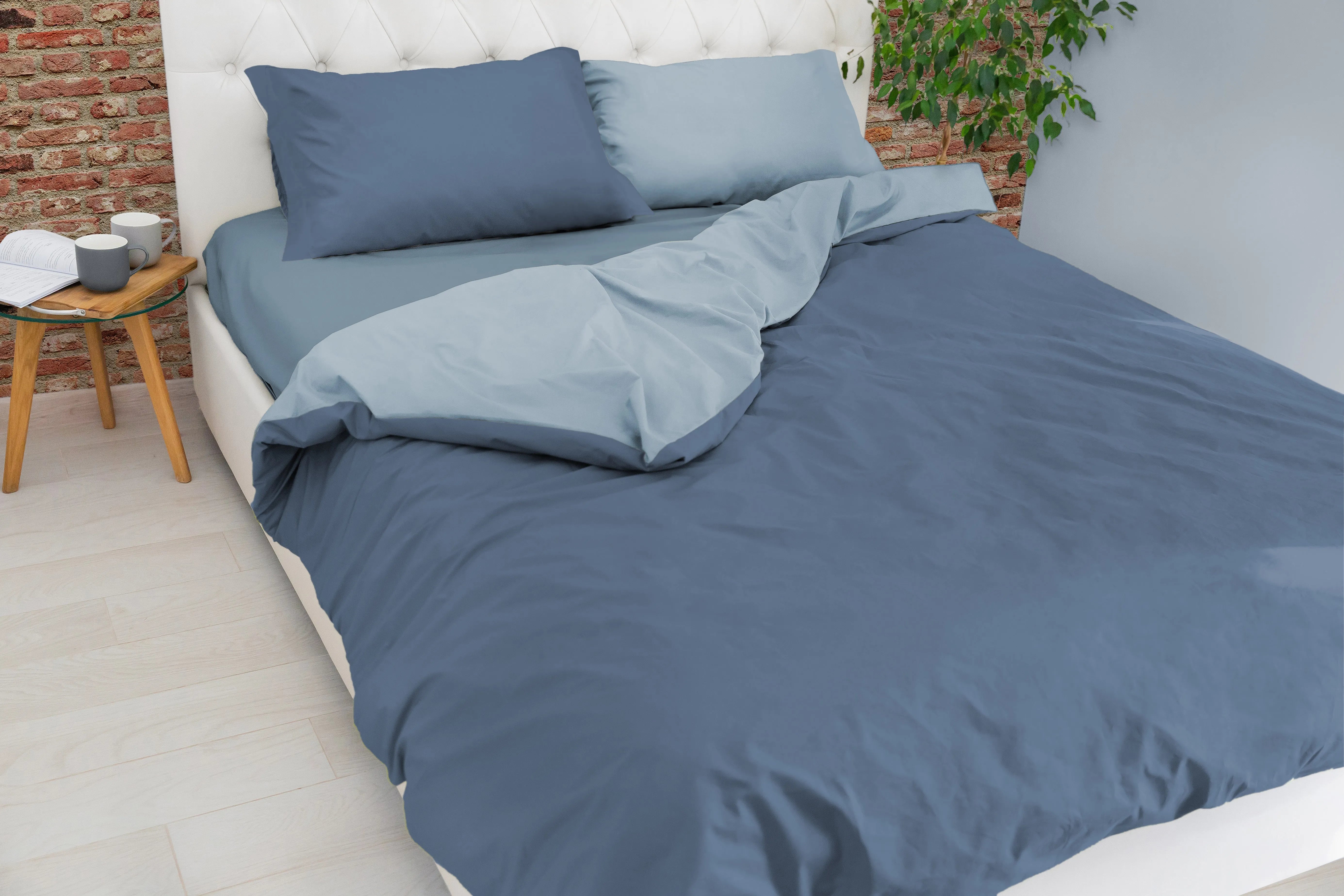 Paure copripiumino double face bicolor Easy no stiro Daunex - Home Loves