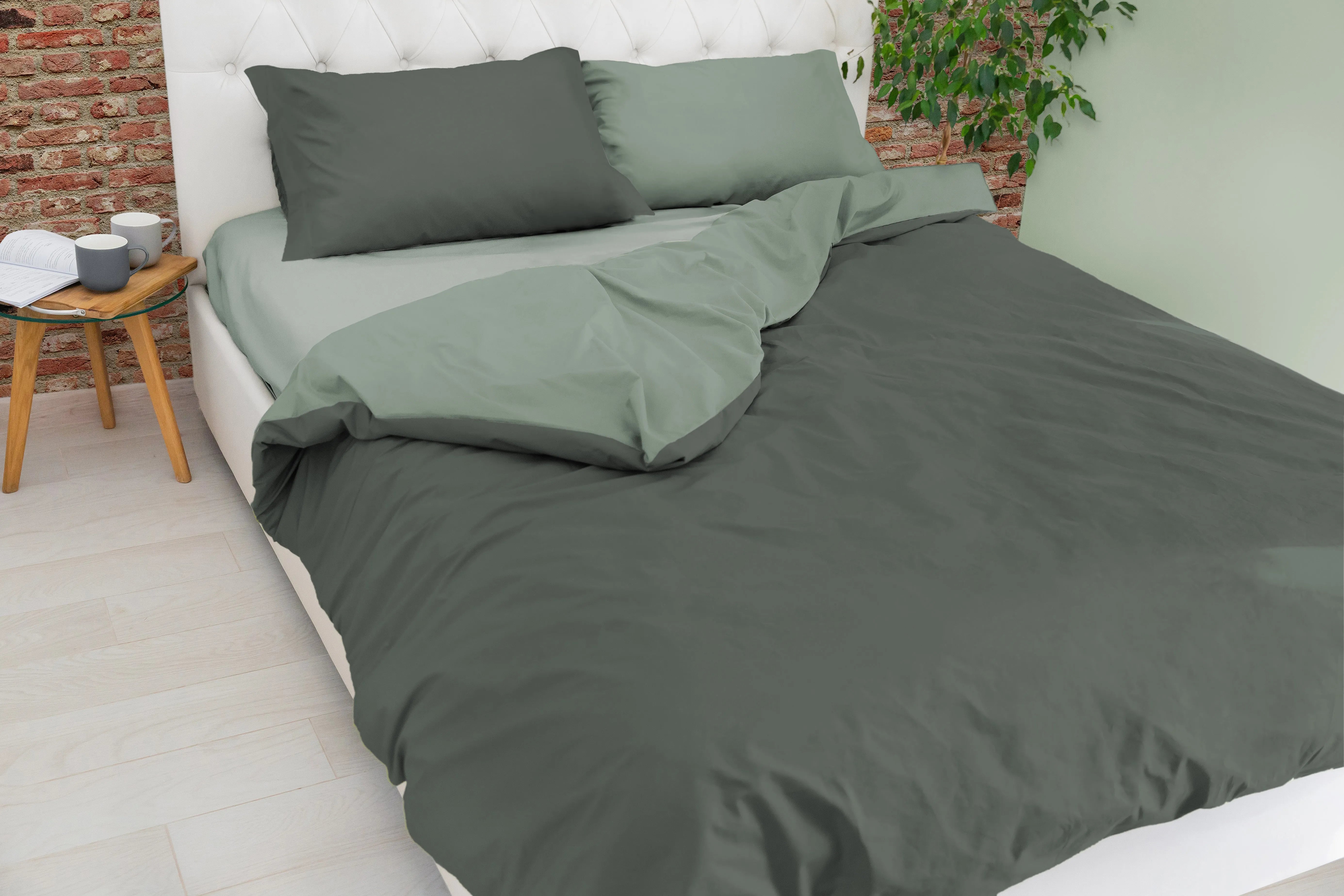 Paure copripiumino double face bicolor Easy no stiro Daunex - Home Loves