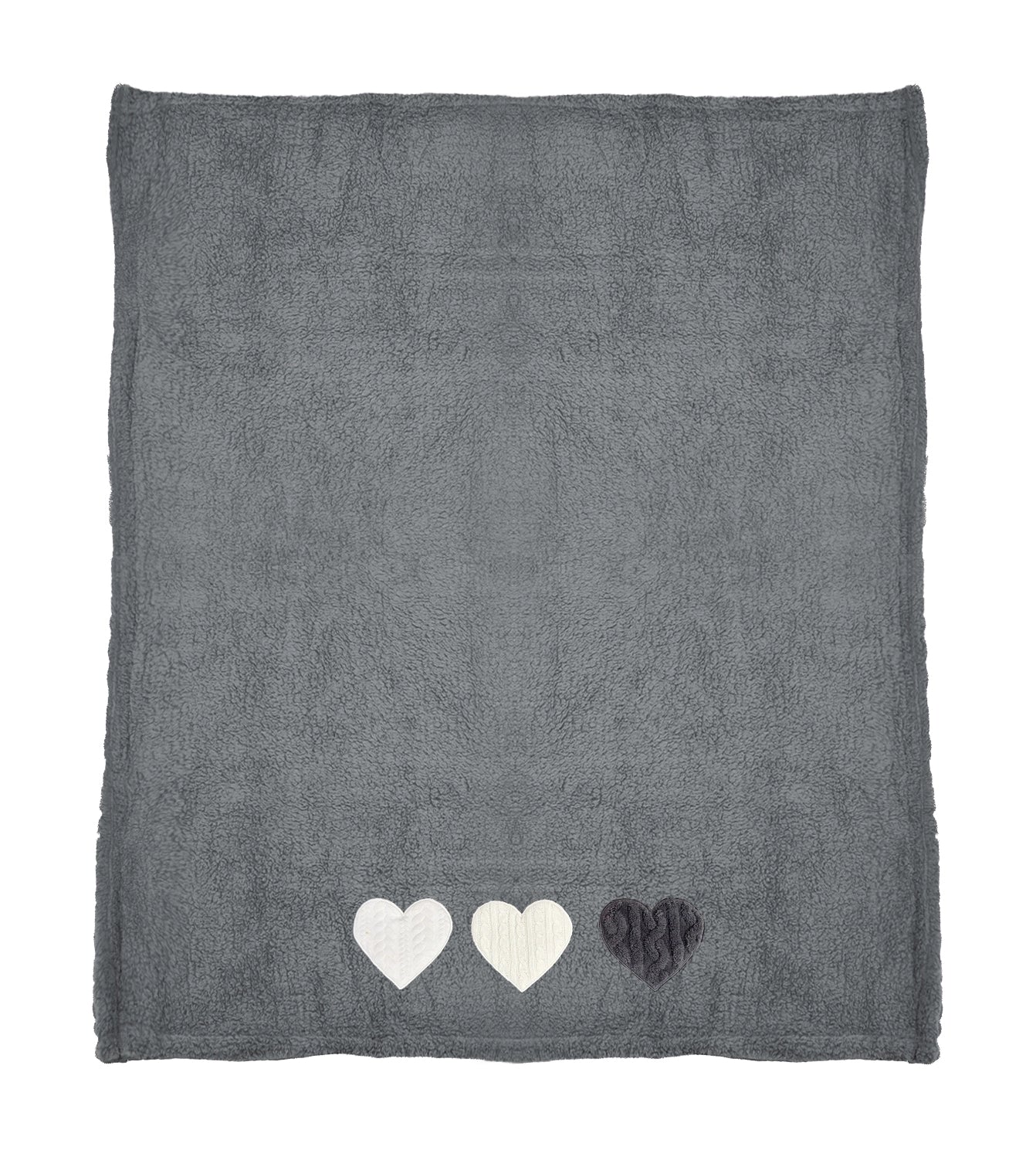 Plaid Morbidotto Three Hearts