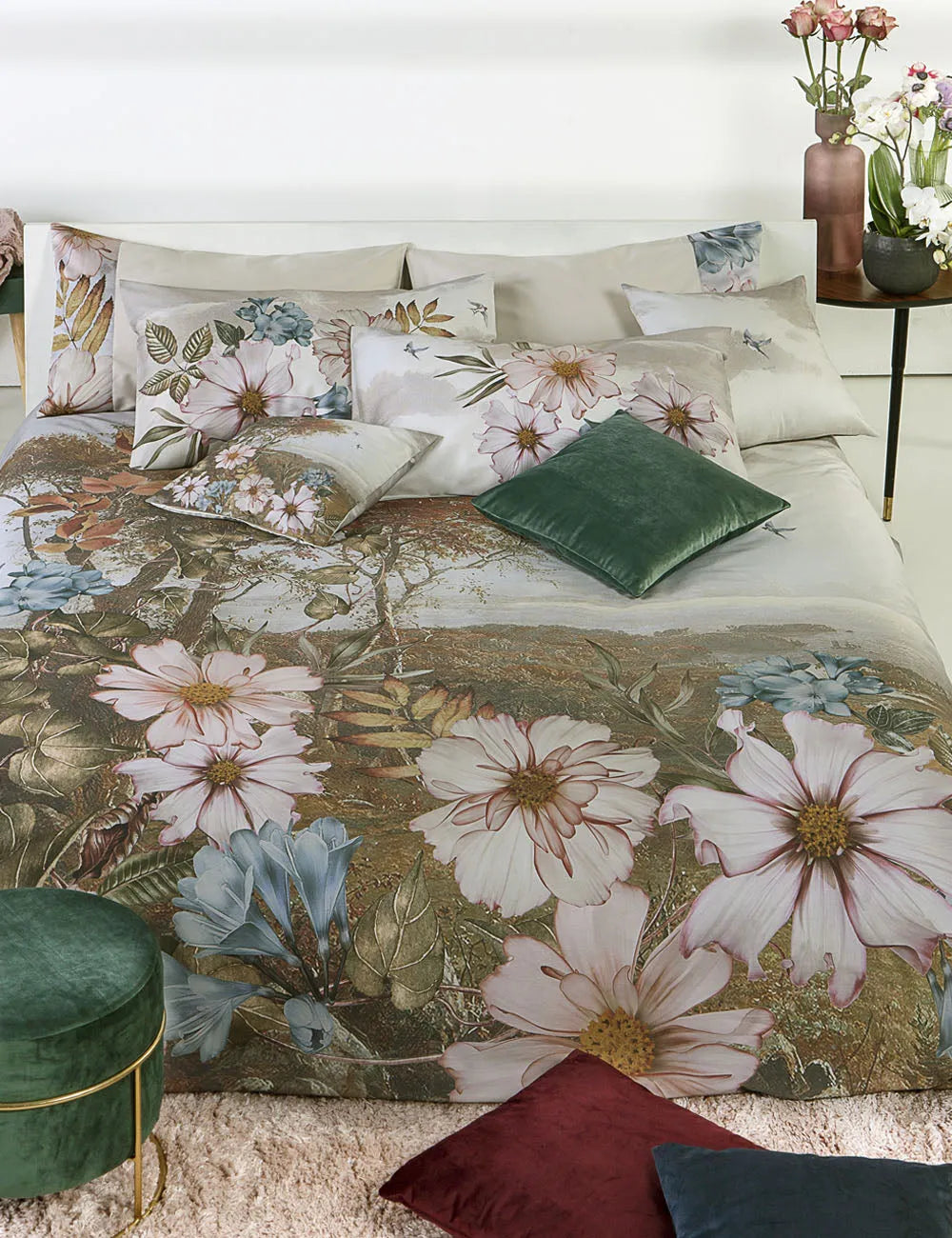 Trapunta invernale matrimoniale, levante multicolore - Home Loves