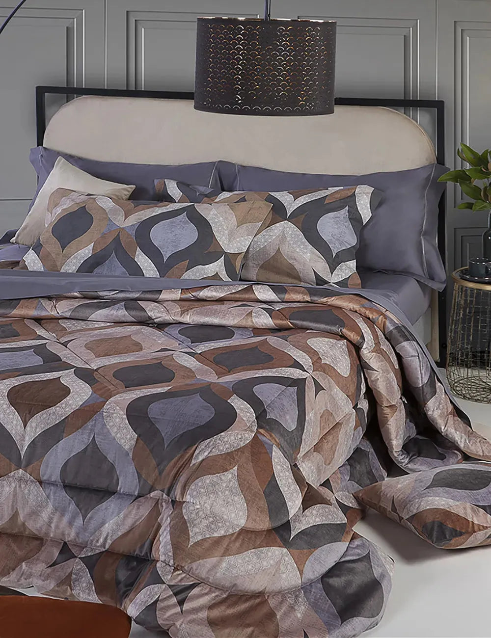Trapunta invernale matrimoniale, ventidue multicolore - Home Loves