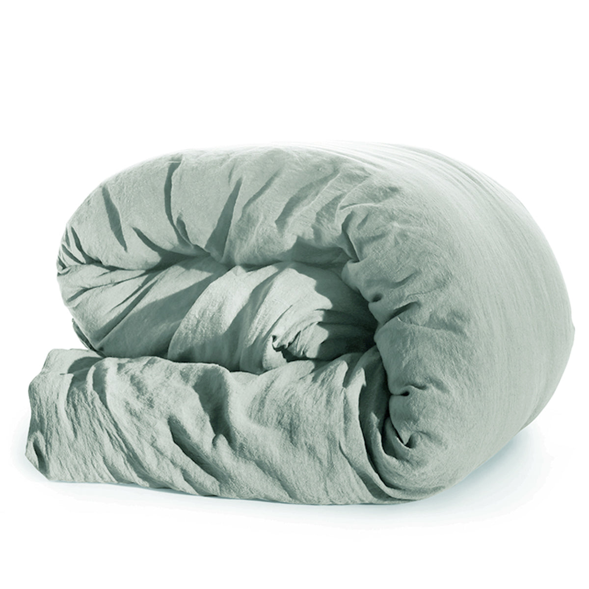 Sacco Copripiumino in Lino Loft 49 colore azzurro polvere