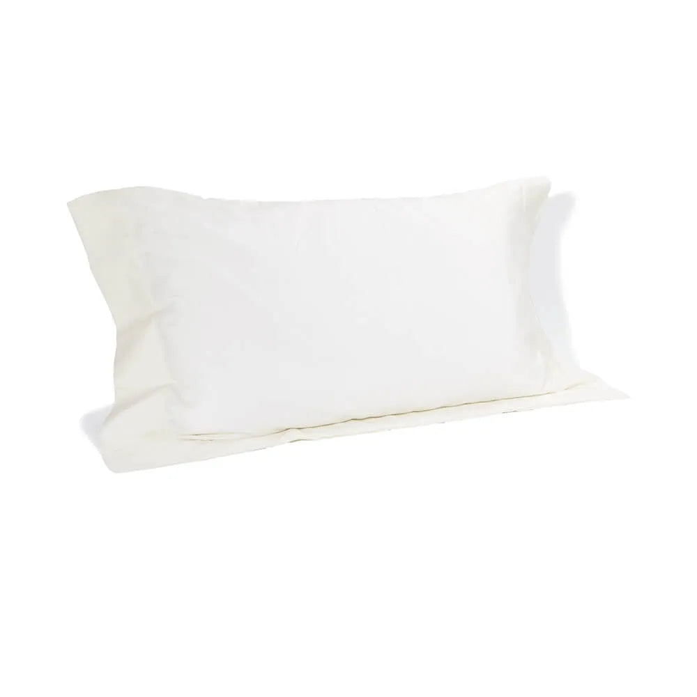 Federa in raso di puro cotone tinta unita, elegance satin - Home Loves