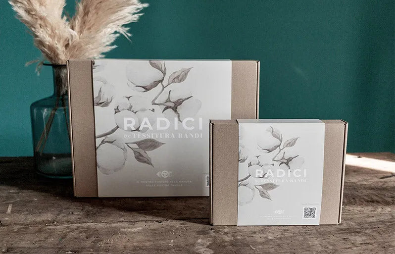 Servizio tavola radici in stampa digitale, forme - Home Loves