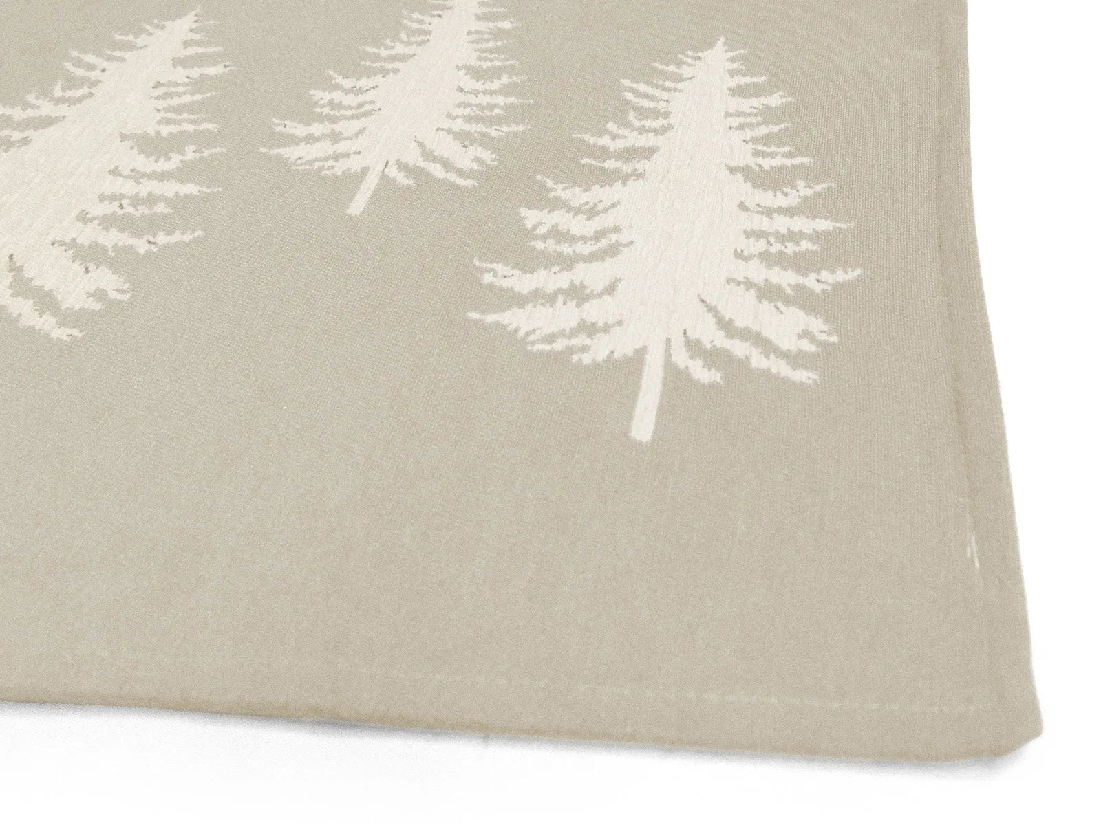 Tappeto Alberi con antiscivolo colore beige detaglio
