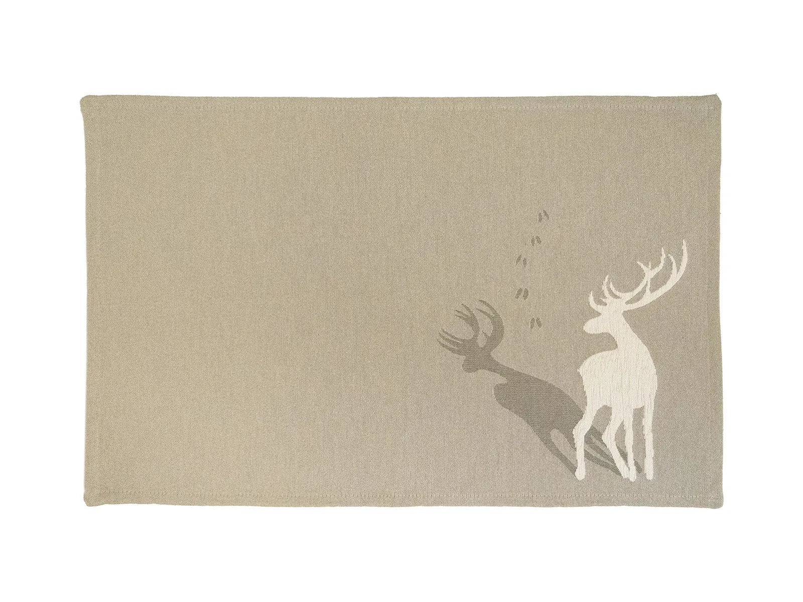 Tappeto_Cervo_ombra_con_antiscivolo_colore_beige.
