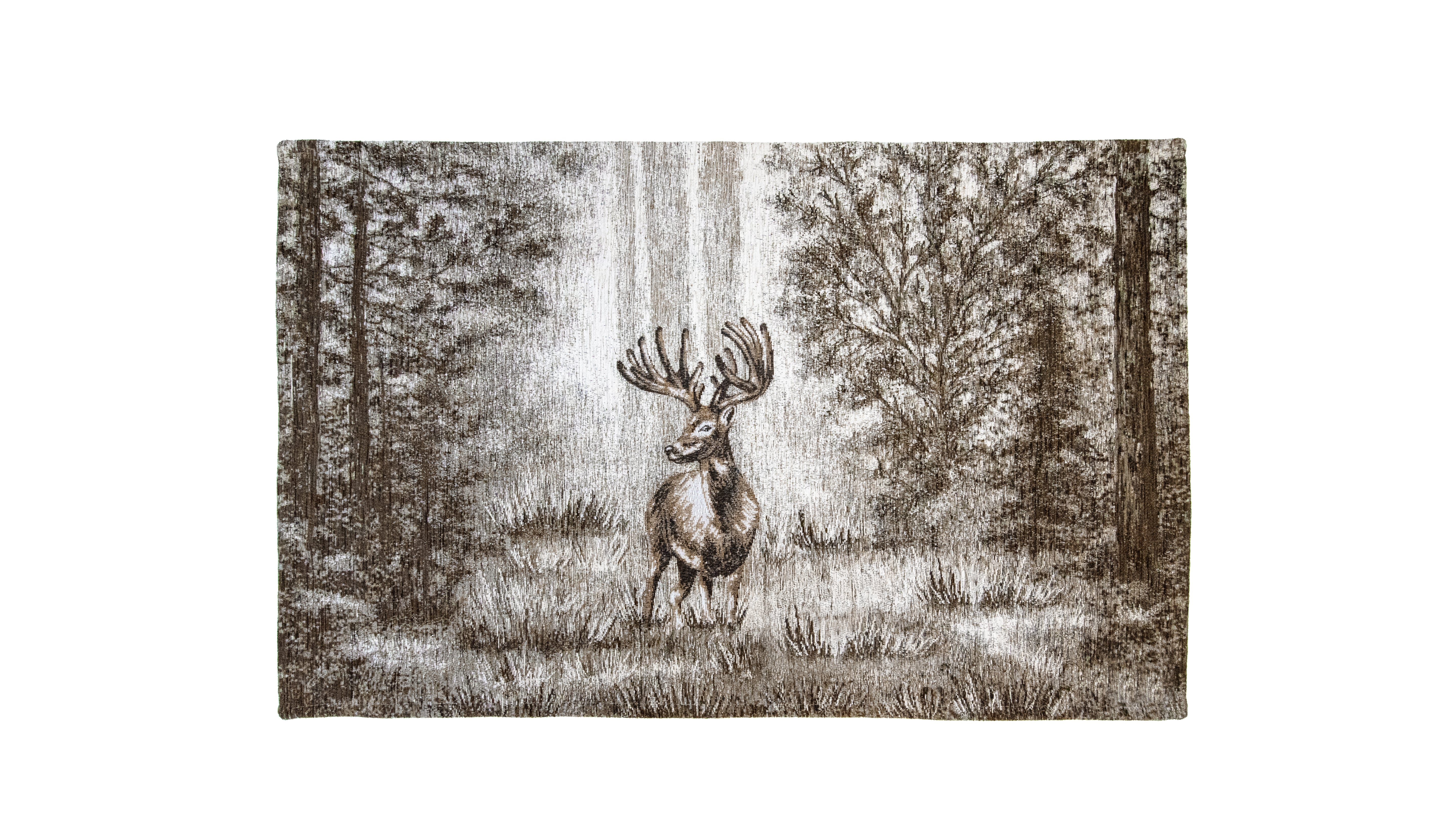 Tappeto Deer Enjoy colore fango