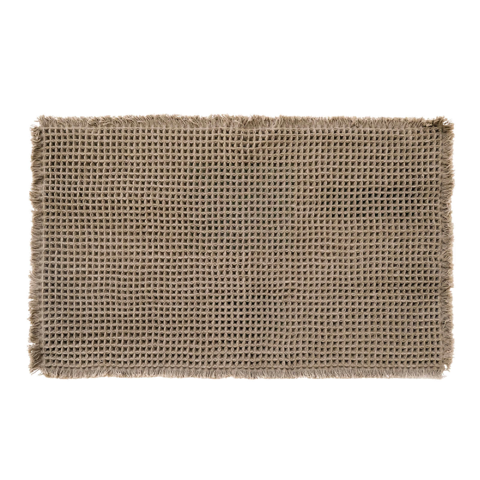 Tappeto con antiscivolo invisibile, Alma dettaglio beige deserto