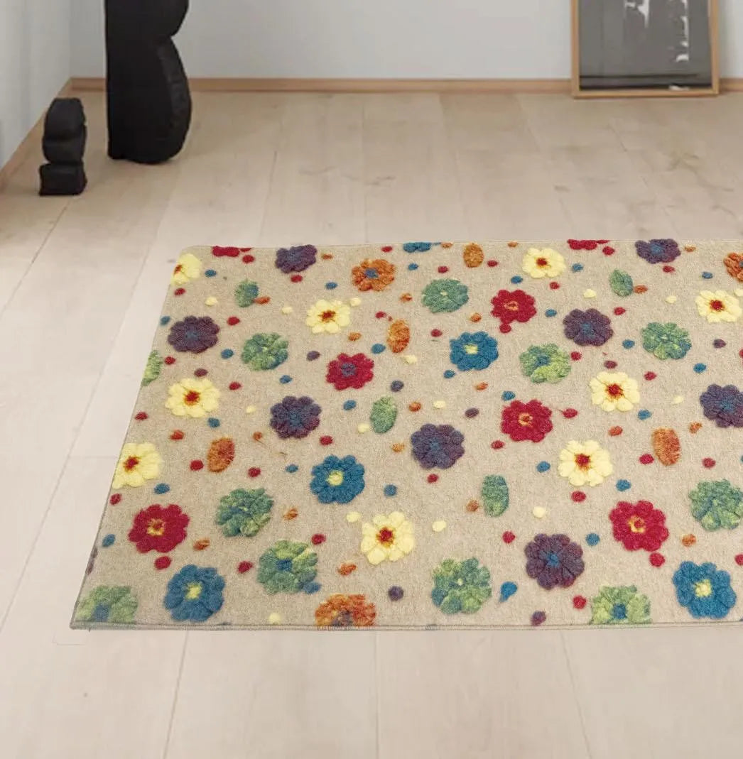 Tappeto in Lana Soffiata Spring Naturale – Made in Italy