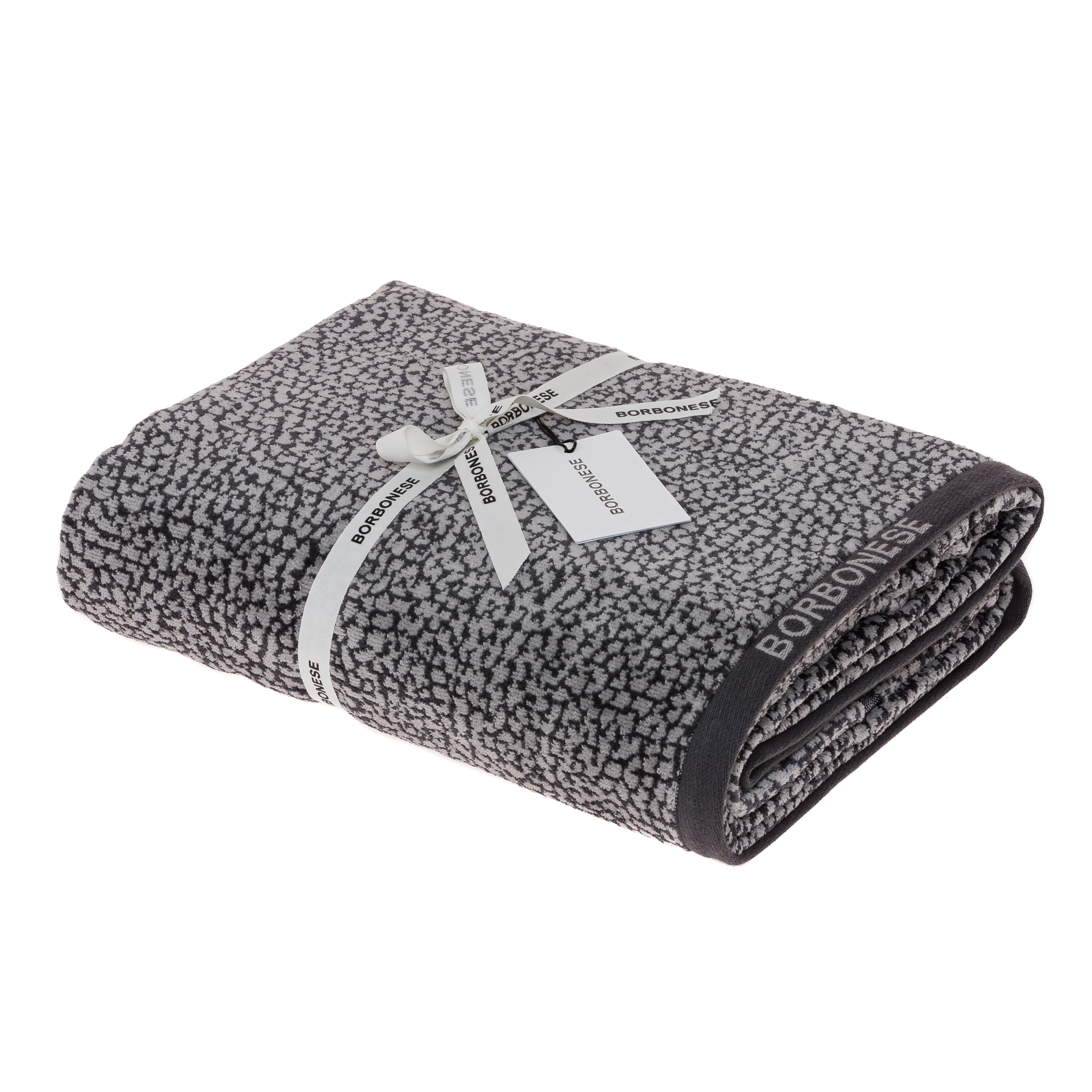 Telo doccia Twist op Borbonese colore corda