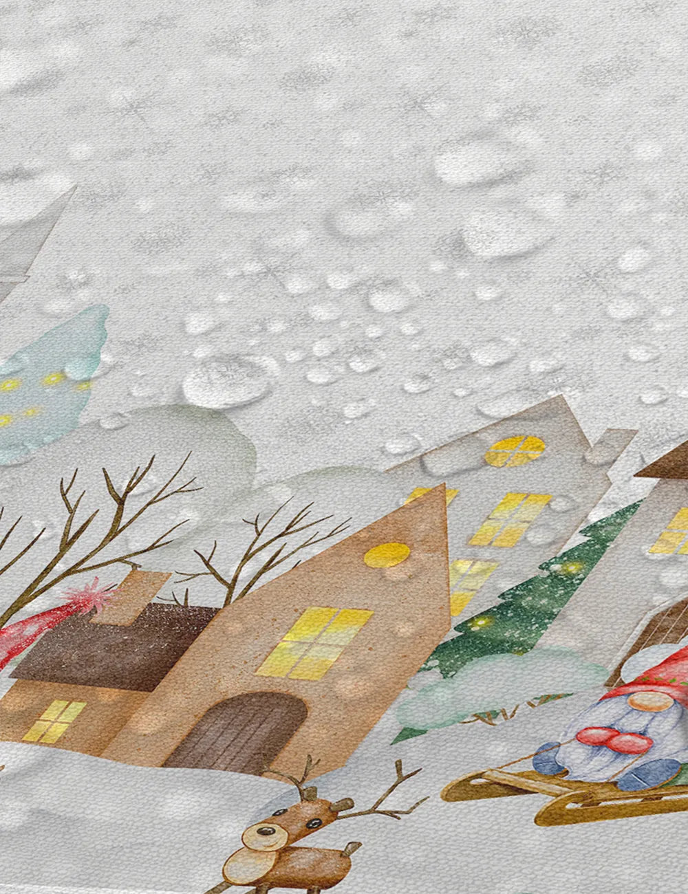 Tovaglia Antimacchia Radici Fiba dettaglio