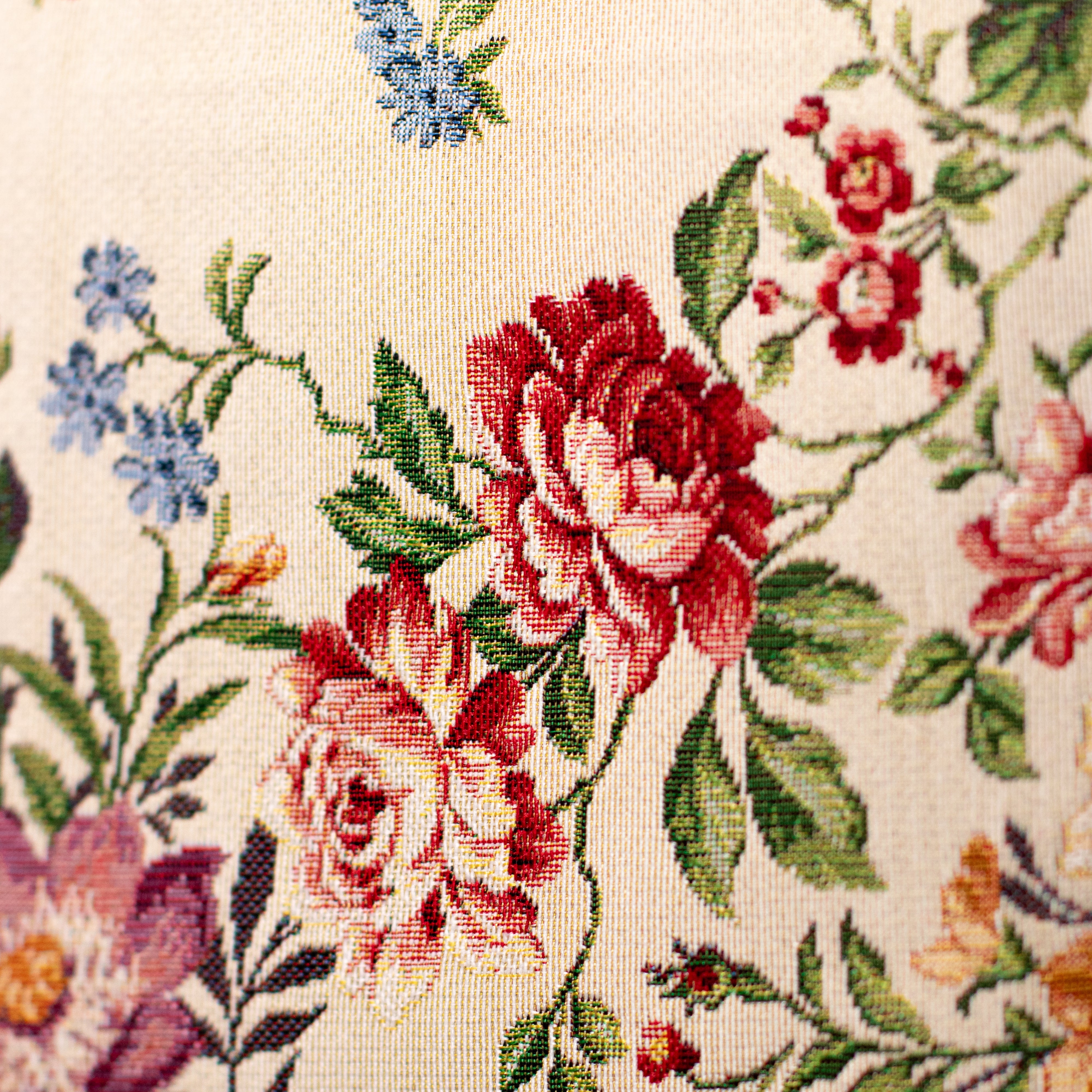 Tovaglia floral Daunex dettaglio tessuto