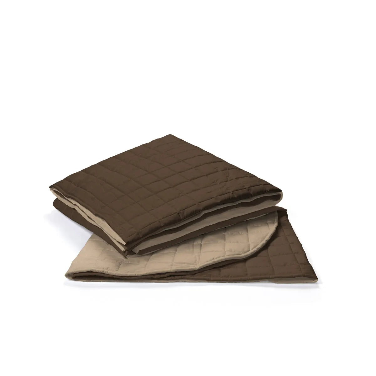 Trapuntino Primaverile - Deluxe Bicolore Double-Face colore tortora dettaglio